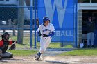 Baseball vs Clark  Wheaton College Baseball vs Clark University. - Photo By: KEITH NORDSTROM : Wheaton, baseball